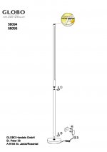 Торшер Globo 58094