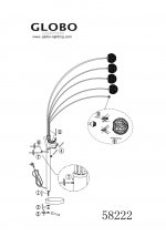 Торшер Globo 58222 Classic style