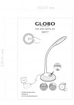 Настольная лампа Globo 58277