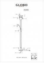 Торшер Globo 5828X Classica
