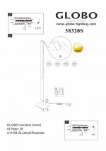 Торшер Globo 58320S