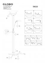 Торшер Globo 59020 Leonas