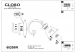 Светильник Globo 60208W