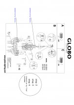 Люстра белая Globo 63126-5 Pinja