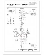 Светильник Globo 64109-6