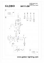 Светильник Globo 64111-2W