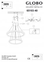 Светильник Globo 65103-40 Umbria