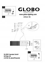 Люстра Globo 67015-7H Emilia