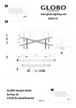 Люстра Globo 67037-72 Marilyn I