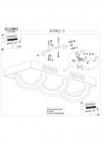 Светильник Globo 67062-3