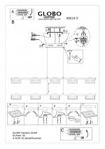 Светильник Globo 68016-5