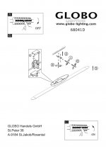 Светильник Globo 68041D Telesto