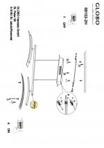 Светильник Globo 68102-2H Valeria