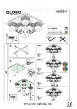 Люстра Globo 68452-5 Lia