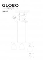Светильник Globo 68615-3 Illimani