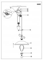 Светильник Globo 6905Z Sassari