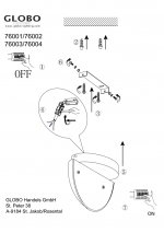 Светильник Globo 76002