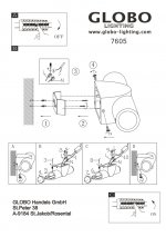 Светильник Globo 7605 Smokey
