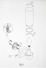 Светильник бра Globo 7815 Space