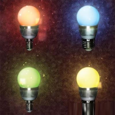 Набор цветных колпачков и диодная лампа Gauss Led P45 Globe 3W E14 4100K Набор цветных колпачков и диодная лампа Gauss Led P45 Globe 3W E14 4100K