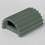 Светильник настенный бра зеленый акриловый Lussole GRLSP-8852