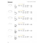 Ideal Lux GROOVE FI 20W ROUND 3000K