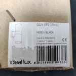 Ideal Lux GUN AP2 SMALL NERO