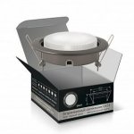 Светильник Gauss встраиваемый H4 GX53 38*106 черный хром (GX422103000)