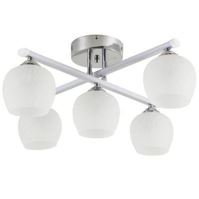 Люстра HIPER H019-5 COMBI  5*E27*60Вт+LED WENGE Parma