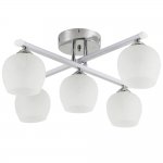 Люстра HIPER H019-5 COMBI  5*E27*60Вт+LED WENGE Parma