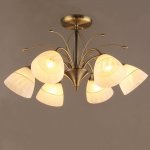 Люстра HIPER H026-6 6*E27*60Вт SATIN Evelina