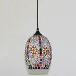 Подвес HIPER H034-0 1*E27*60Вт MOSAIC Tiffany