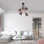 Люстра HIPER H059-5 5*E27*60Вт CHOCOLATE Wendy