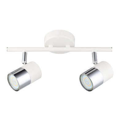 Светильник поворотный HIPER H078-2 2*GU10*50Вт WHITE/CHROME Alba Светильник поворотный HIPER H078-2 2*GU10*50Вт WHITE/CHROME Alba