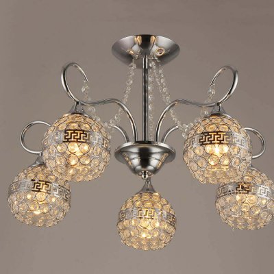 Люстра HIPER H099-5 5*Е27*60Вт CHROME ENNA Люстра HIPER H099-5 5*Е27*60Вт CHROME ENNA