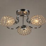 Люстра HIPER H100-3 3*Е27*60Вт CHROME NAPOLI