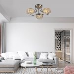 Люстра HIPER H100-3 3*Е27*60Вт CHROME NAPOLI