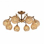 Люстра HIPER H101-8 8*Е27*60Вт GOLD RAVENNA