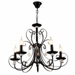 Люстра HIPER H105-5 5*Е27*60Вт BLACK FLEUR