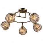 Люстра HIPER H129-5 5*E27*60Вт GOLD Toledo