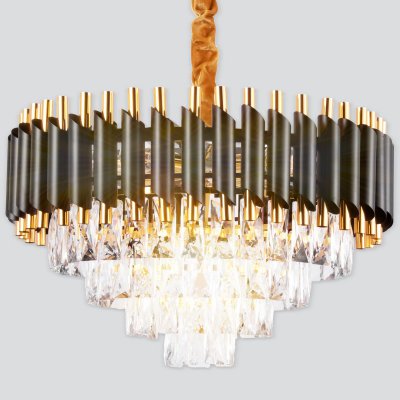 Люстра HIPER H166-0 5*E14*60Вт GOLD/BLACK Holly