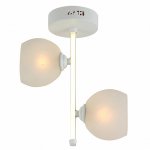 Светильник потолочный HIPER H805-2 2*E27*60Вт + LED 14Вт WHITE Carmona