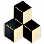 Бра HIPER H816-9 LED 17Вт 4000К BLACK Losange