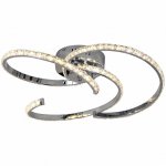 Люстра HIPER H818-6 LED 90Вт CHROME Crown