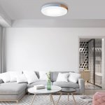 Потолочный светильник HIPER H822-8 LED 72Вт WHITE/WOOD Wood