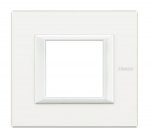 Legrand Bticino Axolute HA4802HD White Рамка 2 мод прямоугольная