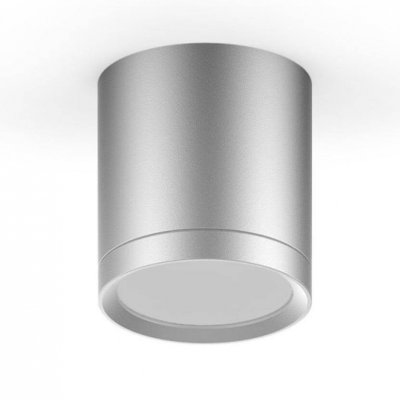 LED светильник накладной с рассеивателем HD018 6W (хром сатин) 3000K 68х75, 400лм (HD018)