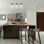 Светильник Gauss Overhead накл цил 12W 770lm 4000K 170-240V IP20 140*50мм черный золото LED (HD040)