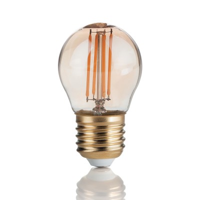 

Лампочка Ideal lux LED VINTAGE E27 3.5W SFERA, VINTAGE E27 4W SFERA 2200K