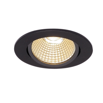 SLV 114380 NEW TRIA 68 LED DL ROUND Set, mattschwarz, 9W, 38°, 3000K, inkl. Treiber SLV 114380 NEW TRIA 68 LED DL ROUND Set, mattschwarz, 9W, 38°, 3000K, inkl. Treiber